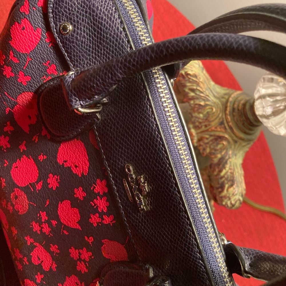 Coach F55466 Mini Bennett Satchel with Crossbody Strap - Picture 15 of 16